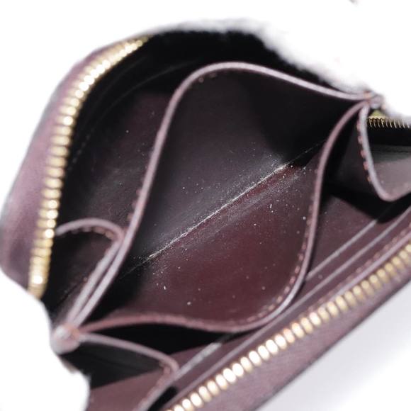 LOUIS VUITTON Vernis Rayure Zippy Coin Purse Amarante M91719 LV Auth 90162 - Picture 11 of 16